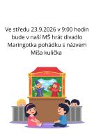 Divadelní představení v MŠ